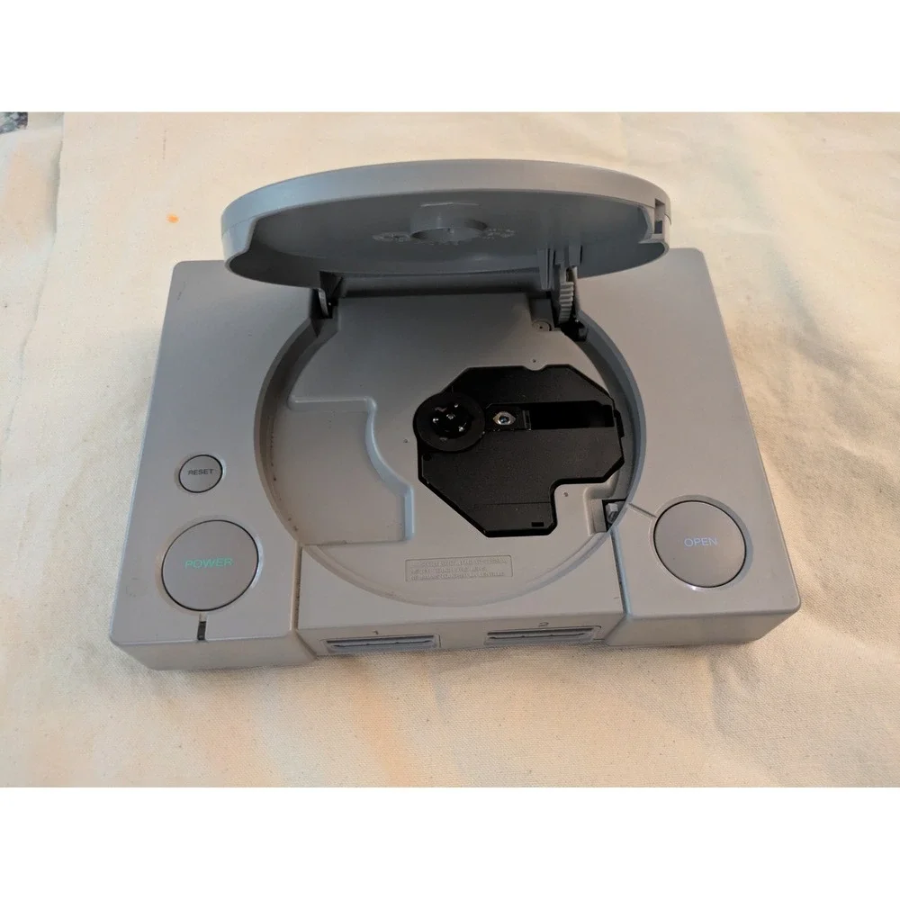 Sony PlayStation 1 PS1 Console Bundle SCPH-7001 2 Controllers Cables Working